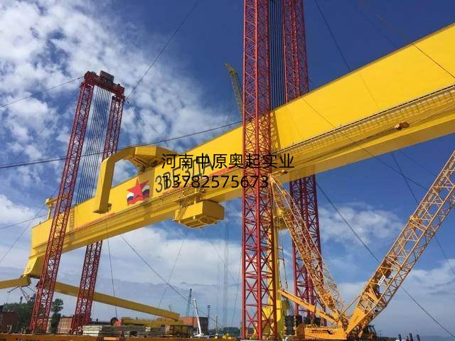 我國*大的門式起重機可以吊起10萬噸，但已被禁止出口